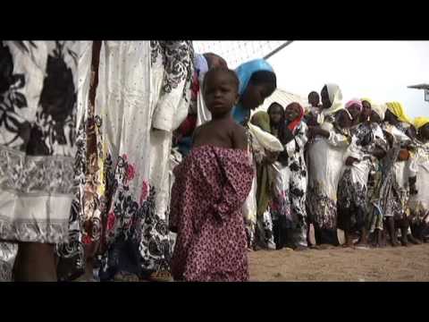 Appui de l'UNFPA aux déplacés internes du camp de Yola, Nigeria 