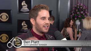 Ben Platt interview on the Red Carpet | Red Carpet | 60th GRAMMYs