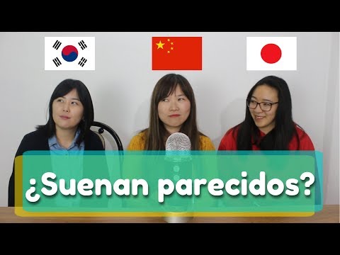 Comparison: does the chinese, korean and japanese sound similar?