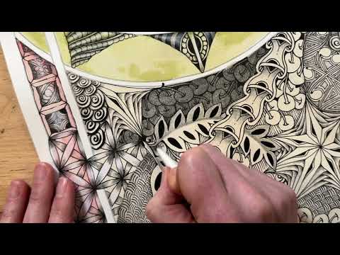 Zentangle Project Pack No. 23 - Day 09