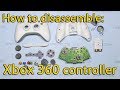 Xbox 360 controller - How to disassemble, clean and reassemble