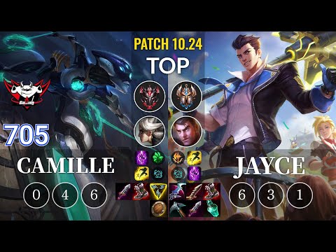 JDG 705 Camille vs Jayce Top - KR Patch 10.24