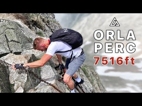 Most Dangerous Hiking Trail in Tatra Mountains - Orla Perc | #mountains #climbing