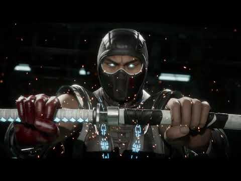 Mortal Kombat 11 using The Rare shadow spirit scorpion skin