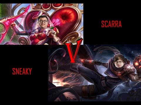 Scarra (Ashe) vs. Sneaky (Lucian) featuring SaintVicious (Udyr)