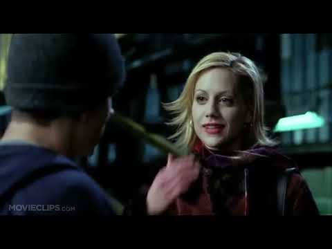 8 Mile theatrical trailer thumbnail featuring Eminem in a hoodie outside at night