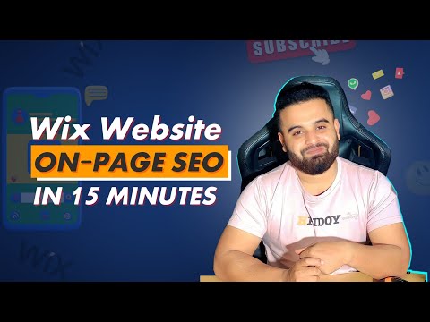 Wix SEO 2022 How to do SEO for Wix Website Part 01