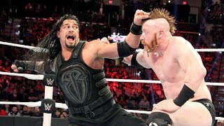 Download lagu WWE Raw Roman Reigns vs Sheamus , special refree Mr  McMahon for the WWE Heavyweight Championship! mp3