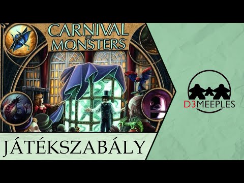 JÁTÉKSZABÁLY: SZÖRNYPARÁDÉ - d3meeples