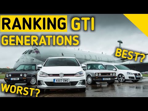 Ranking the GOLF GTI Generations from BEST TO WORST