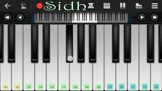 Salamat (Sarabjit) - Arijit Singh song easy piano tutorial by Siddarth