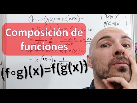 FUNCIONES COMPUESTAS f g. COMPOSICIÓN DE FUNCIONES