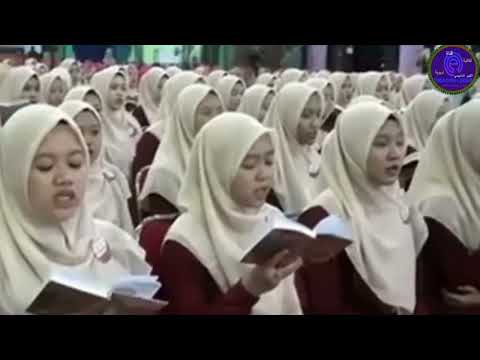 اندونسيات غير عربيات يقدمن احسن قراءة جماعية للقرآن