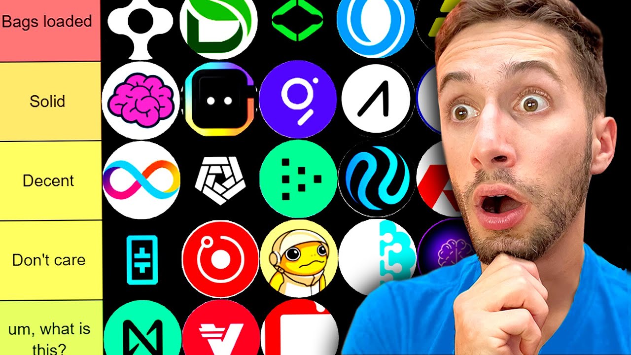 BEST AI COINS TO BUY NOW | Alt Coins Tier List (2025) - YouTube