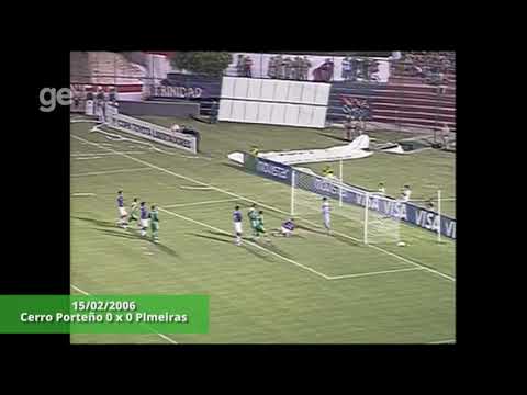Cerro Porteno 0x0 Palmeiras - Taça Libertadores da América 2006