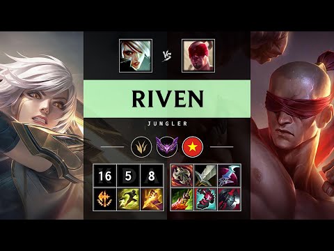 Riven Jungle vs Lee Sin - VN Master Patch 25.20