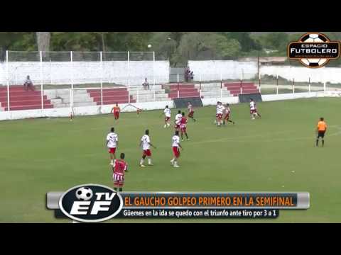 LAF - 3 DIV. - SEMIFINAL DE IDA - GÜEMES 3-1 TIRO FyG