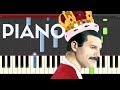 Queen We Will Rock You Piano Tutorial Karaoke ...