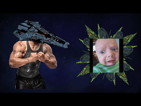 Elite Dangerous - Federal Corvette vs Hydra