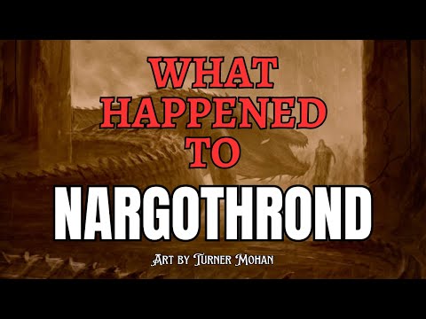 What happened to Nargothrond? Tolkien's underground kingdom of elves in the First age.