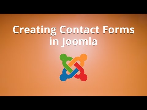 Creating Contact Forms in Joomla