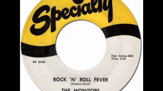 ROCK'N'ROLL FEVER - The Monitors [Specialty 622] 1958