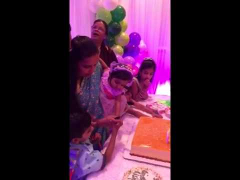 Rishika's first birthday