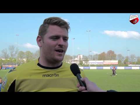 Interview Mathijs Donatz na ONS Sneek - Kozakken Boys (19-04-2014)
