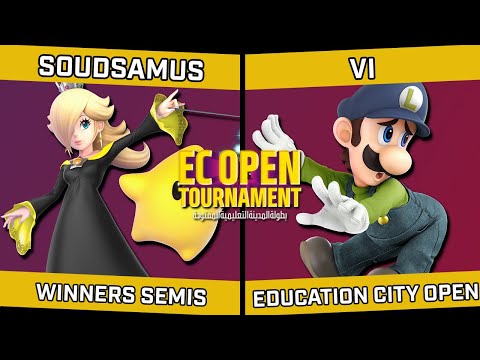 Soudsamus (Palutena/Rosalina) vs Vi (Luigi) - Education City Open