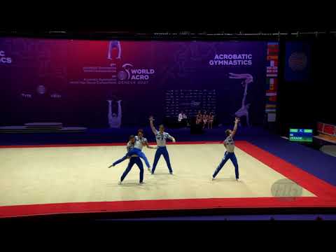Ukraine (UKR) - 2021 Acrobatic Worlds, Geneva (SUI) Combined  Men's Group