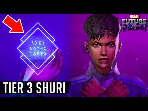 Shuri Tier 3 Sneak Peek!! Wakanda Forever Update - Marvel Future Fight