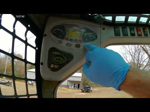 Bobcat Track Loader-Skid Steer - Parking Brake Won't Release - Fault Code 0613