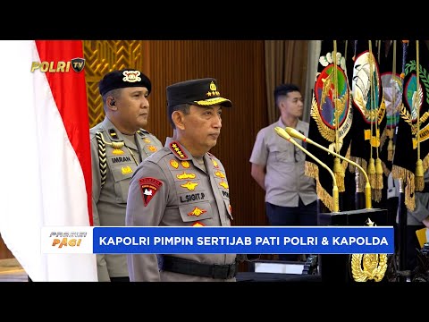 KAPOLRI PIMPIN SERTIJAB PEJABAT TINGGI POLRI DAN KAPOLDA