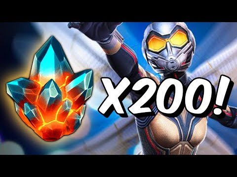 200x Premium Hero Crystal Opening! - Epic Recovery?!?! - Marvel Contest Of Champions