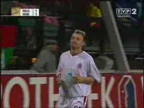NEC Nijmegen - Wisła Kraków, drugi gol Franka