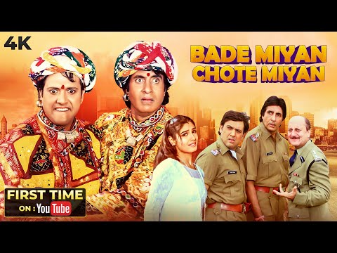 Bade Miyan Chote Miyan Full Hindi Movie (4K) Amitabh Bachchan & Govinda | Raveena Tandon | Bollywood