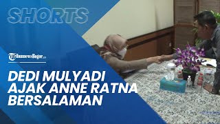 Momen Dedi Mulyadi Temui Anne Ratna dan Ajak Bersalaman di Pengadilan Agama Purwakarta