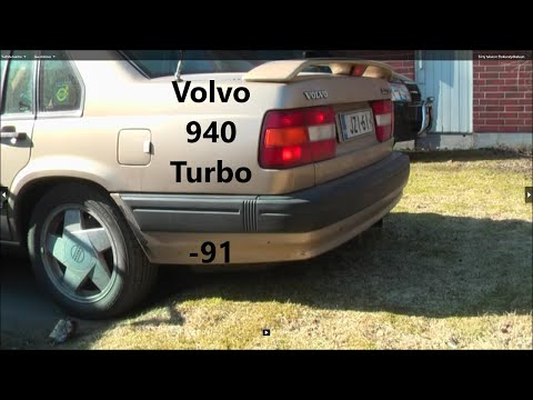Testdrive and a review of a  940 turbo Volvo I bought