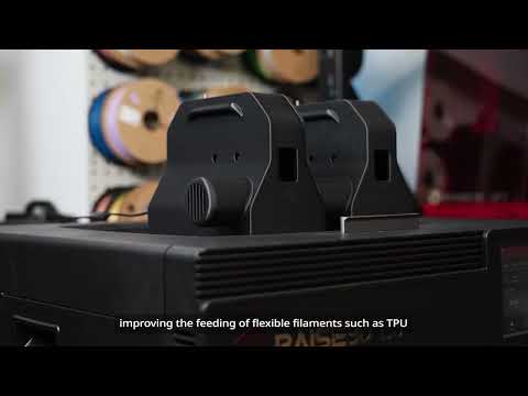 Raise3D | Print TPU At 200 mm/s On The E3 With The Flexible Filament Auxiliary Feeder