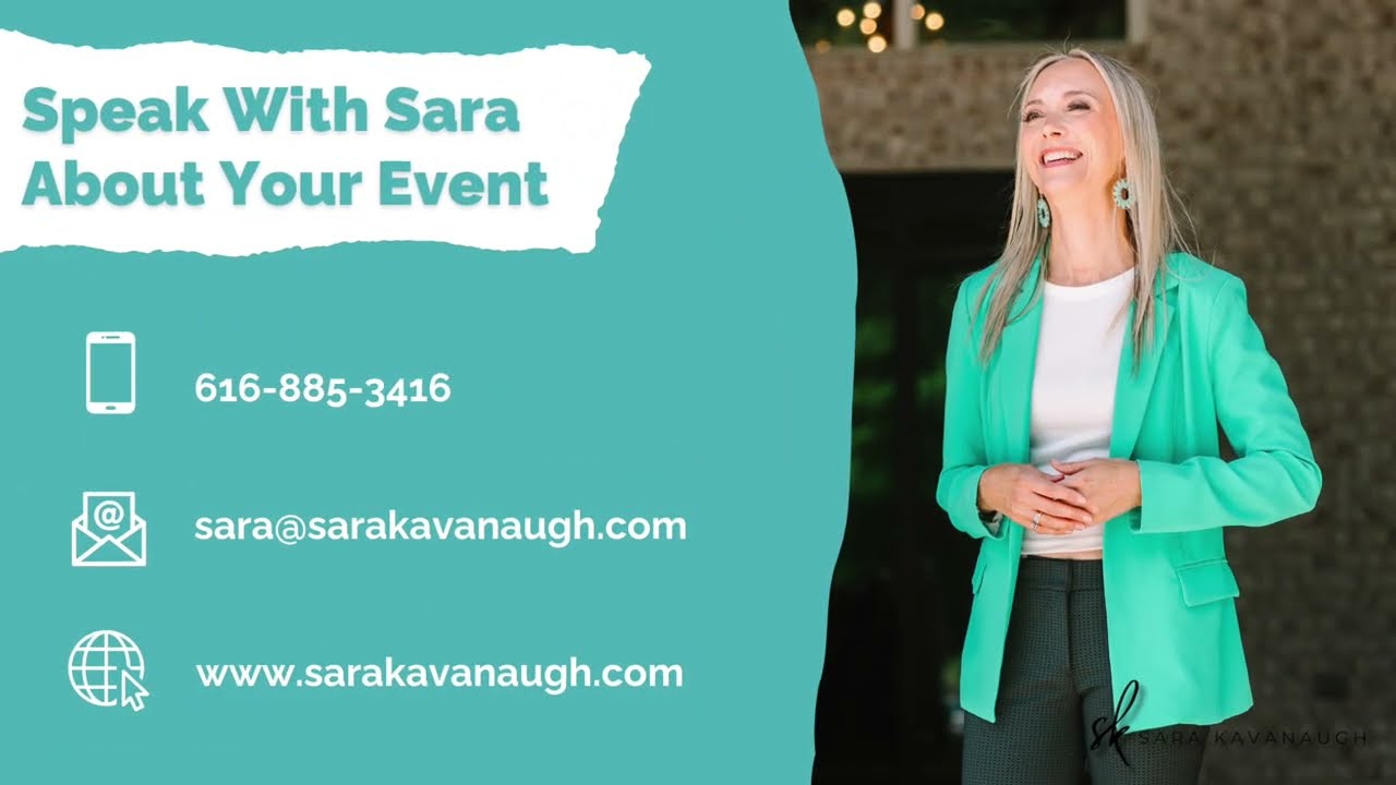 Promotional video thumbnail 1 for Sara Kavanaugh, Speaker & Podcaster