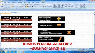 Download lagu TUTORIAL RUMUS RUMUS EXCEL DASAR LENGKAP mp3 Download lagu TUTORIAL RUMUS RUMUS EXCEL DASAR LENGKAP mp3