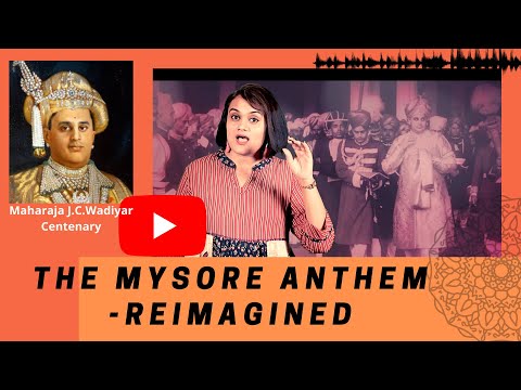 The Mysore Anthem - Reimagined - Dr. Deepti Navaratna