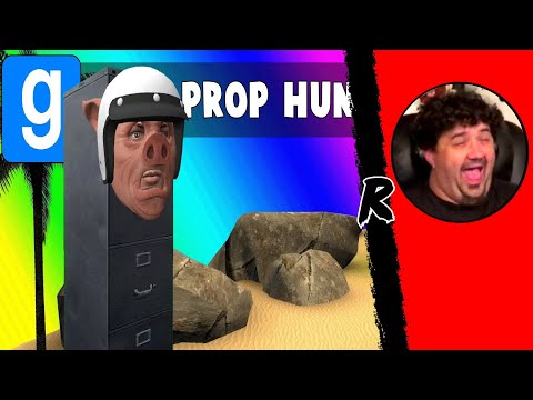 Gmod Prop Hunt - Totally Normal Island Getaway! (Funny Moments) - @VanossGaming | RENEGADES REACT