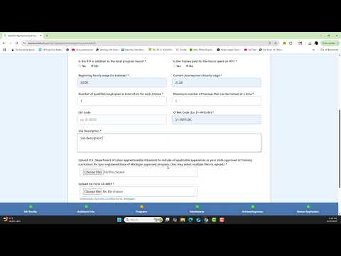 Non-Registered Apprenticeship