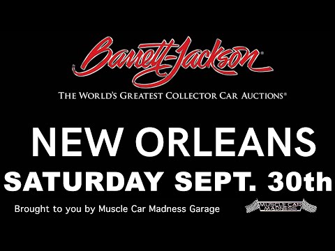 Barrett Jackson New Orleans 2023 - Day 3 - Cars From the 60's 70's & 80's Exotics -#barrettjackson