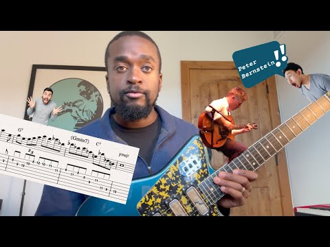 Learn a Peter Bernstein lick with ME! (Jazz Guitar Lesson)