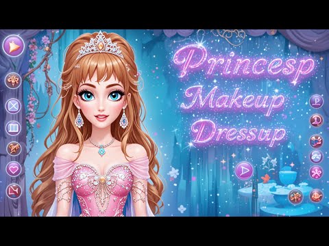 Princess Makeup Dressup Girls video thumbnail