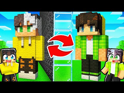 Yer Değiştirmeli Yapı Kapışmasında Arkadaşlarımı Trolledim! 🤣 | Minecraft