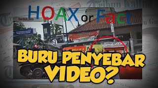 Hoax or Fact: Pihak TNI Disebut Buru Penyebar Video Tank Tabrak Gerobak dan Sepeda Motor?