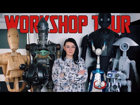 Meine komplette Werkstatttour: Lebensgroße Star Wars-Requisiten & 3D-Druck